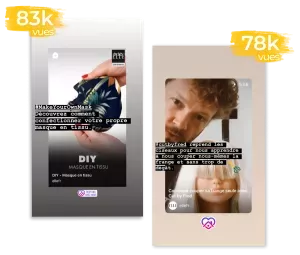 Contenus instagram stories #1 Contenus instagram stories #1