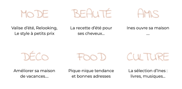 Mode, beauté, amis, déco, food, culture Mode, beauté, amis, déco, food, culture