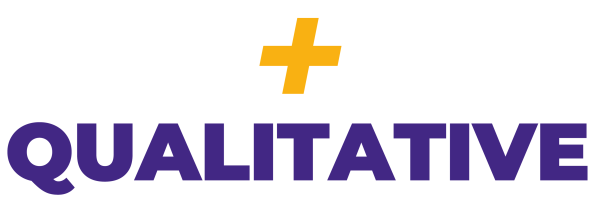 Plus qualitative Plus qualitative