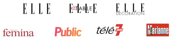 ELLE, ELLE à Table, ELLE Décoration, Version Femina, Public, Télé 7 Jours, Marianne ELLE, ELLE à Table, ELLE Décoration, Version Femina, Public, Télé 7 Jours, Marianne